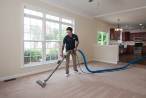 Professional Carpet Cleaner Tech